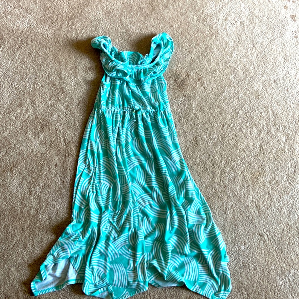 Turquoise beach sun dress